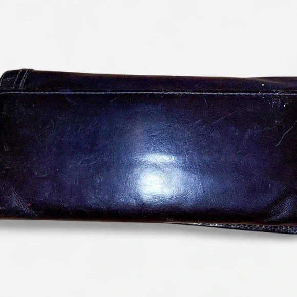 Authentic Gucci Black Guccissima Leather Wallet Horsebit Accent |  Luxury Wallet - Picture 5 of 5